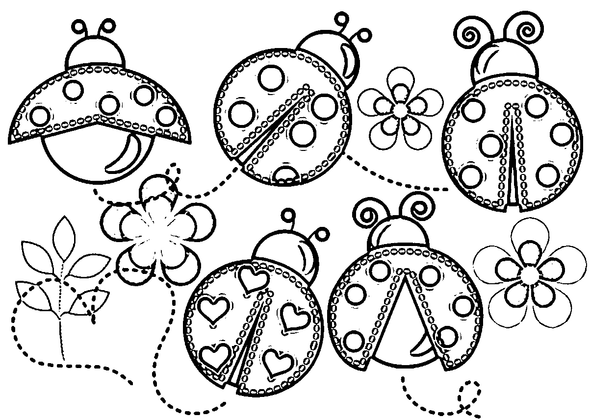 Free Ladybug Coloring Pages at GetColorings.com | Free ...
