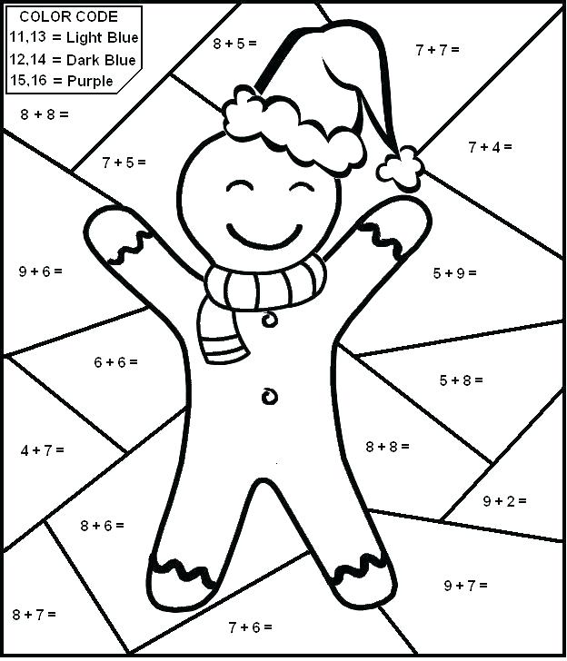 Kids Christmas Math Worksheets