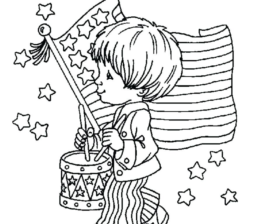 Free Patriotic Coloring Pages at Free printable