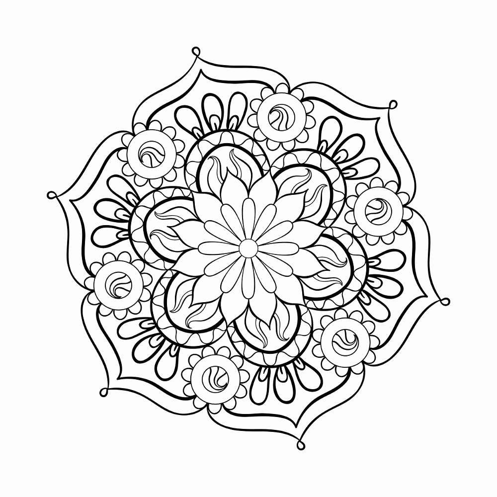 Free Pdf Adult Coloring Pages At GetColorings Free Printable 
