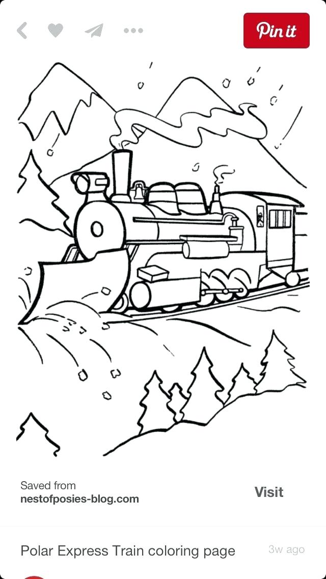 Free Polar Express Coloring Pages at Free printable