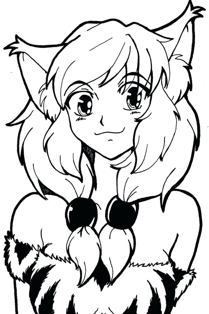 Free Printable Anime Coloring Pages At Free