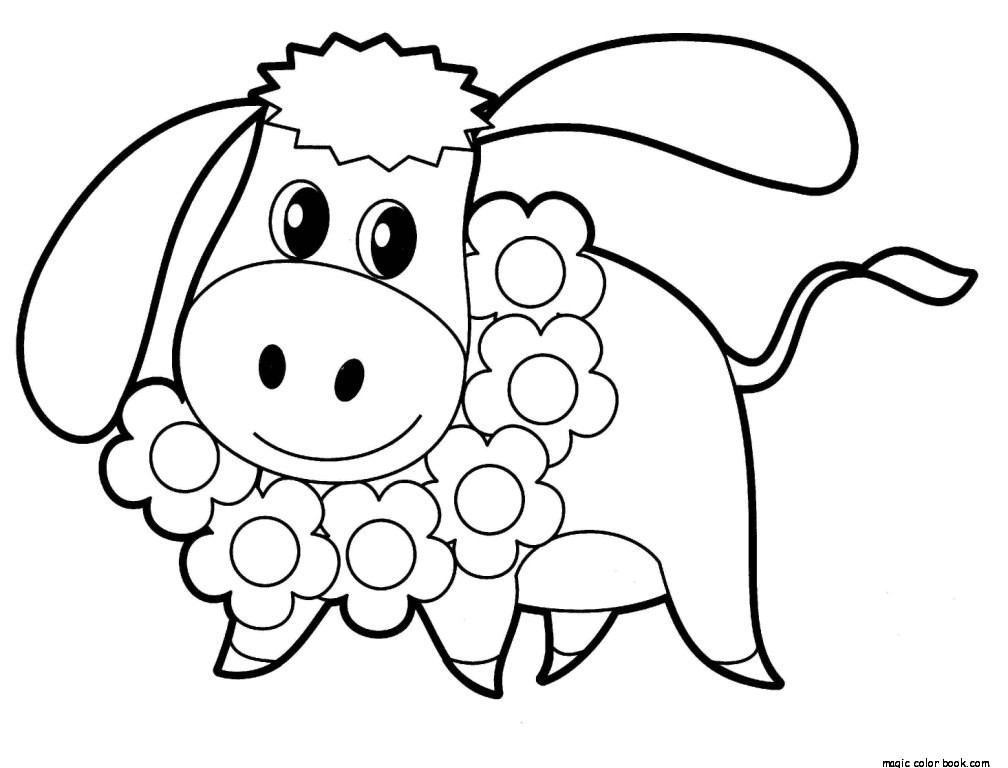 Free Printable Baby Animal Coloring Pages at GetColorings.com | Free