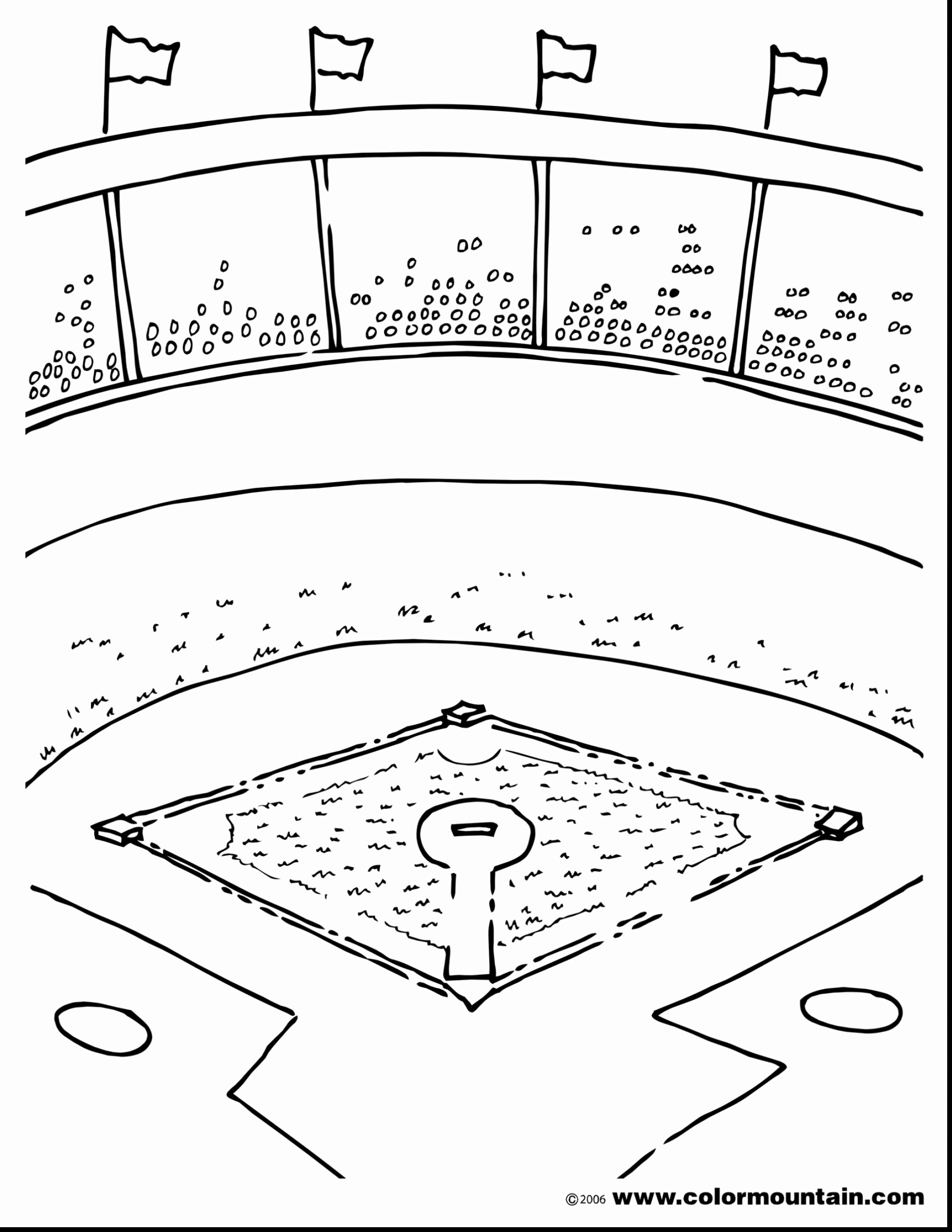 Free Printable Baseball Coloring Pages At GetColorings Free