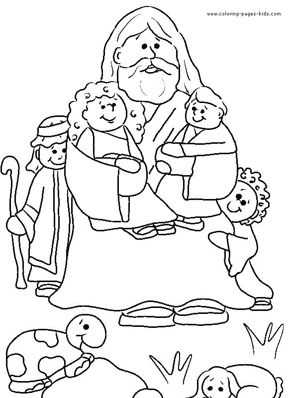 Free Printable Bible Coloring Pages For Preschoolers at GetColorings