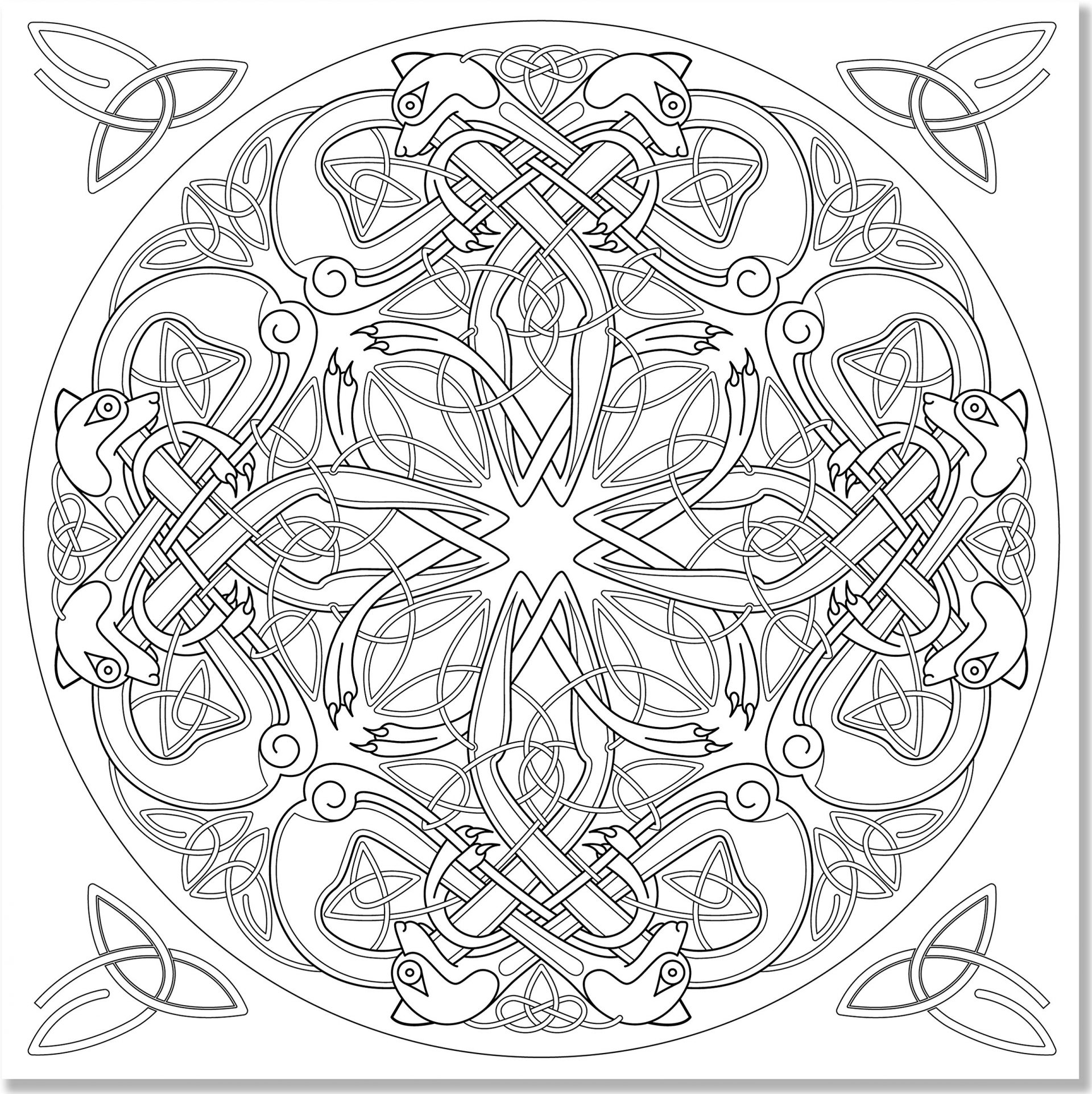 Free Printable Celtic Coloring Pages For Adults at GetColorings.com ...