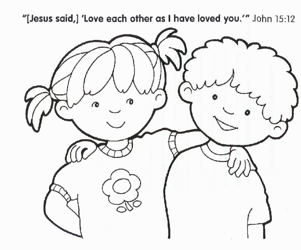  Free Printable Christian Coloring Pages For Preschoolers At 