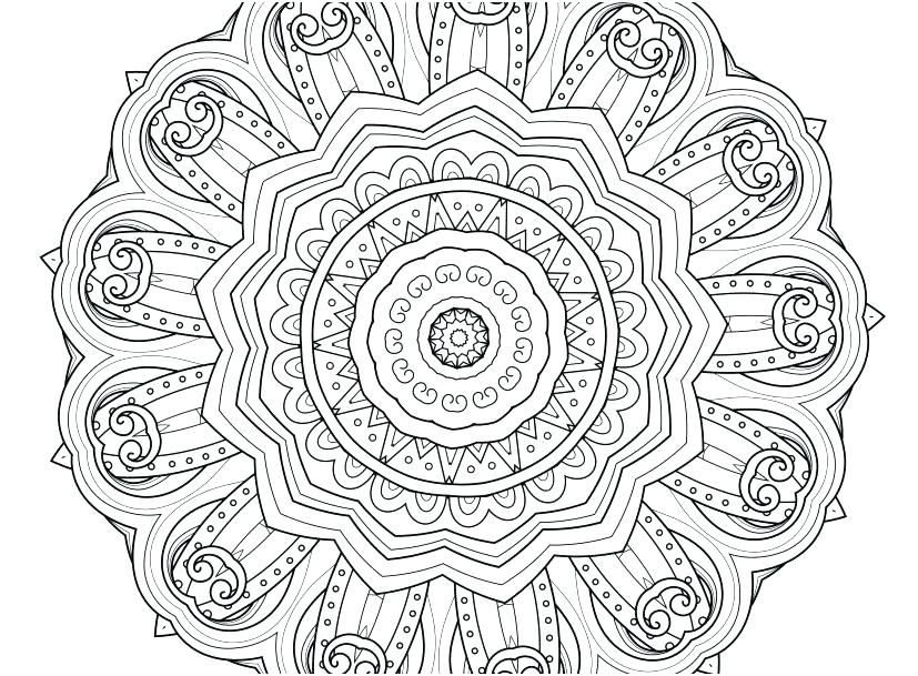 10 Advanced Adult Coloring Pages for Expert Colorists