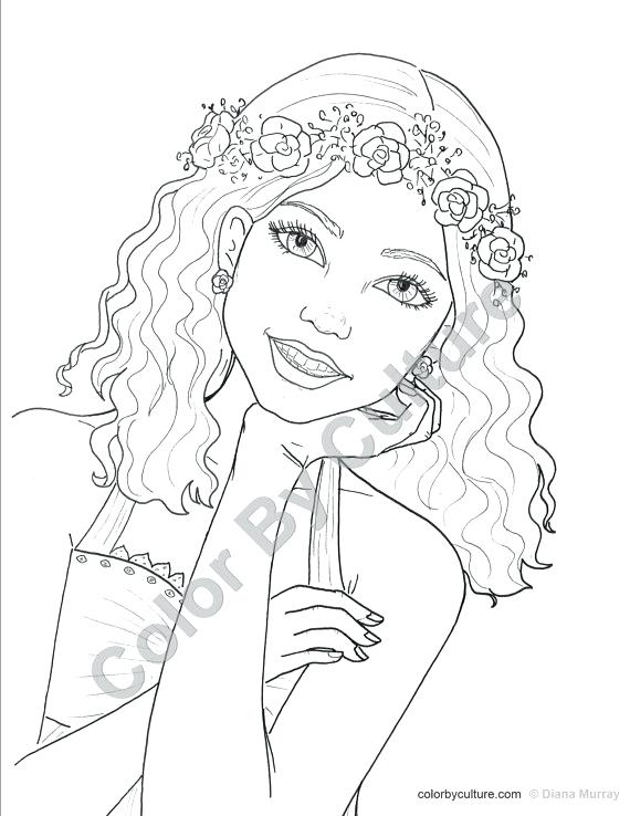 Free Printable Coloring Pages For Teenage Girls at