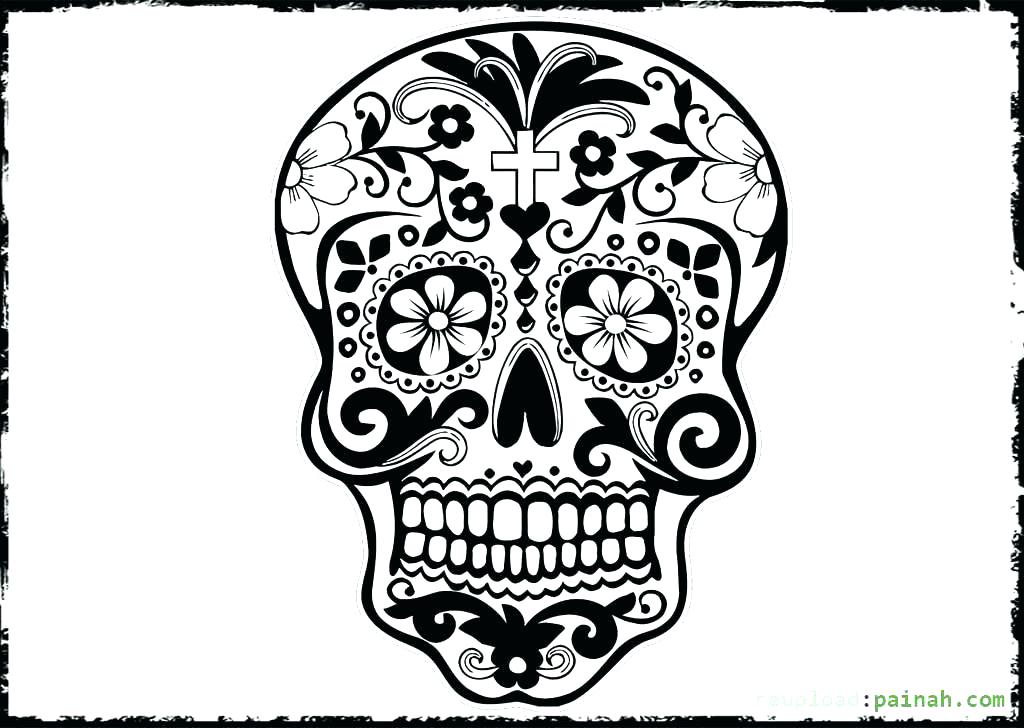 Free Printable Day Of The Dead Coloring Pages At Getcolorings.com 