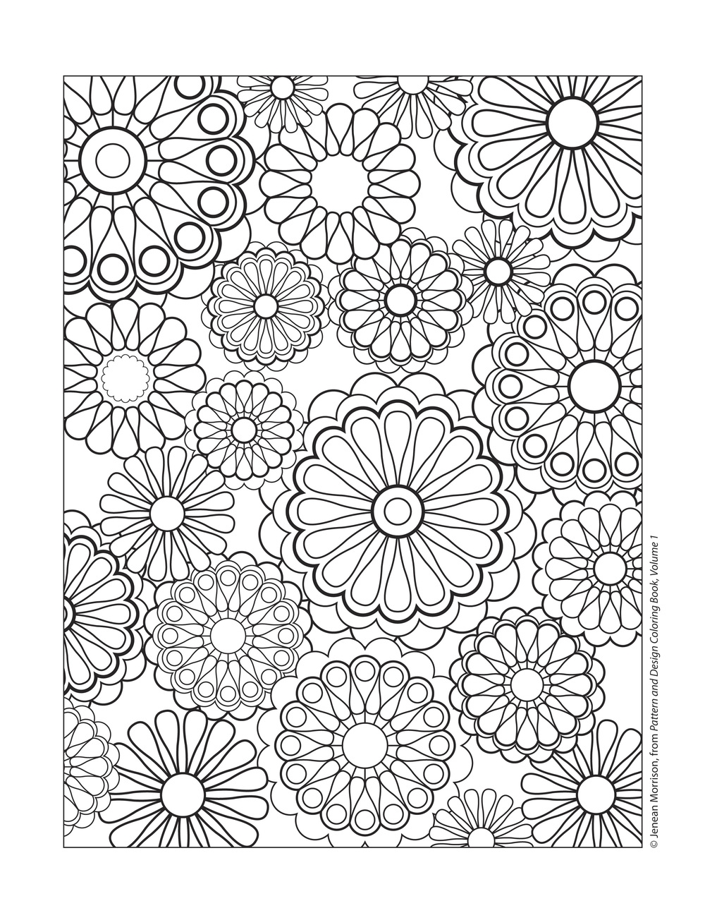 Free Printable Design Coloring Pages at Free