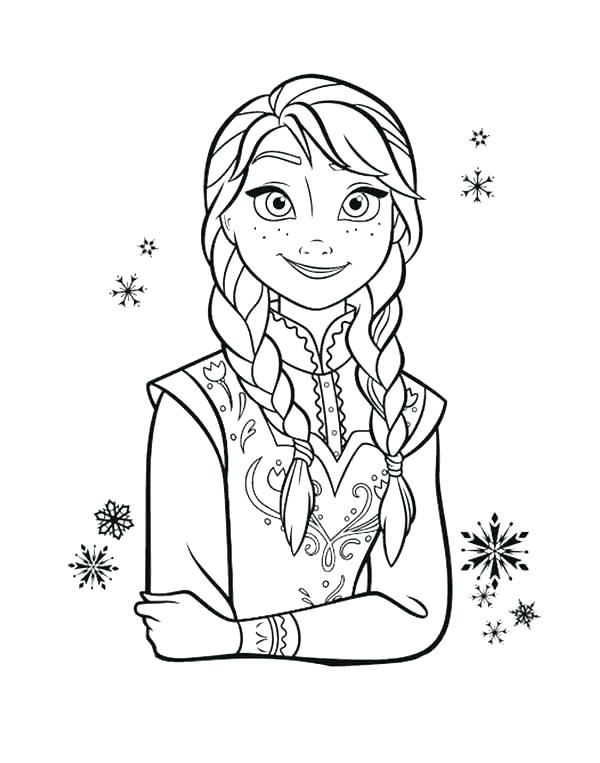 600x763 Free Frozen Coloring Pages Pdf