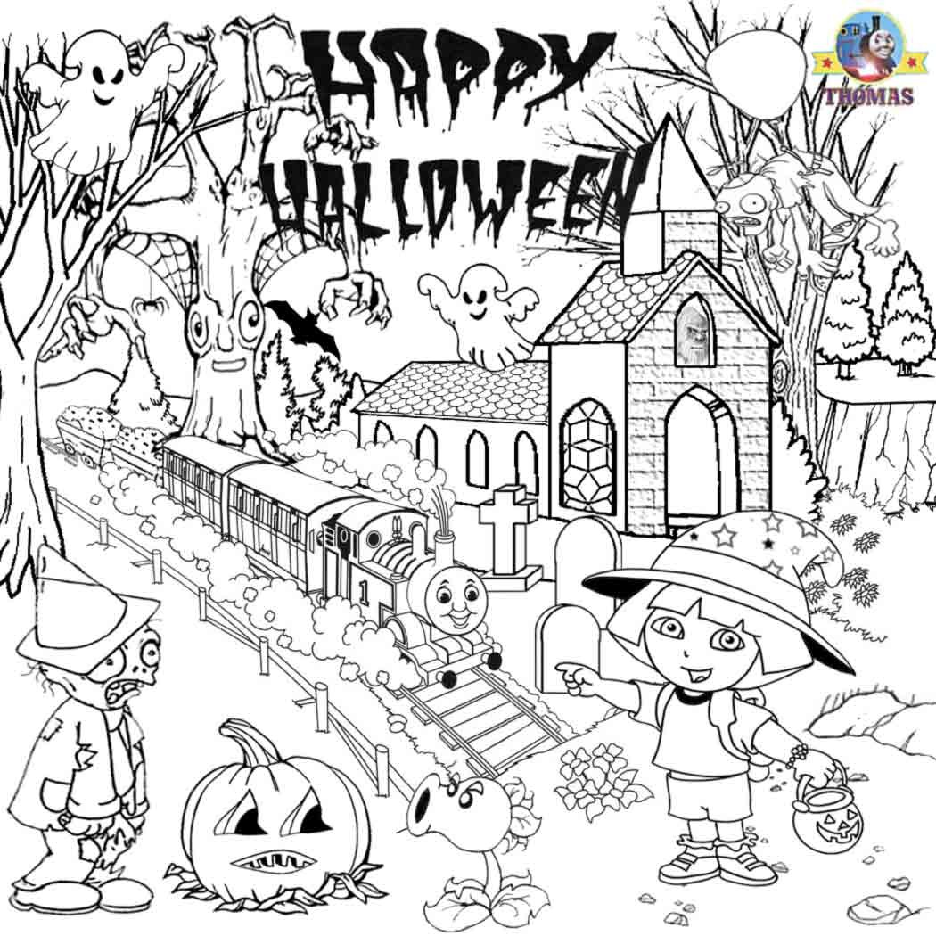 Free Printable Halloween Coloring Pages For Older Kids At GetColorings 