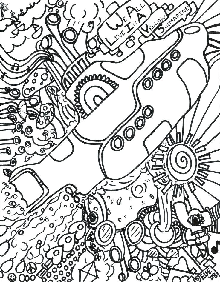 Printable Hippie Coloring Pages for Kindergarten