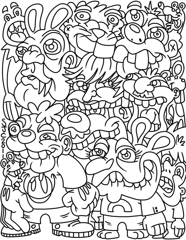 Free Printable Hippie Coloring Pages at GetColorings.com | Free