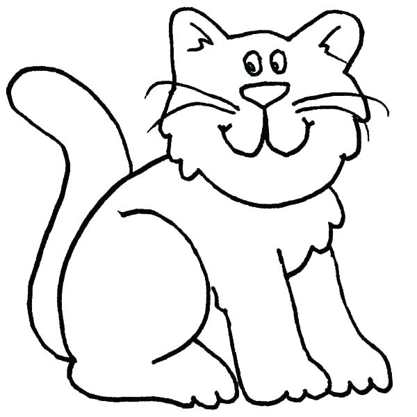 Free Printable Kitten Coloring Pages at Free