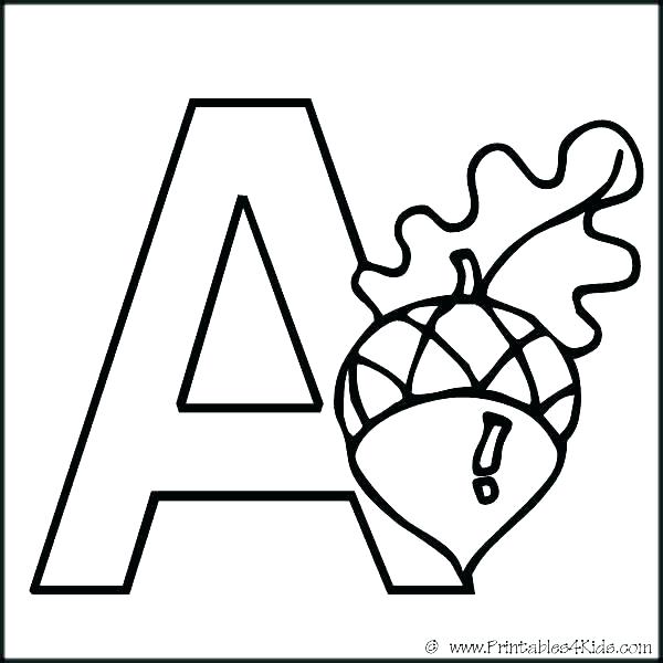 Free Printable Letter Coloring Pages At GetColorings