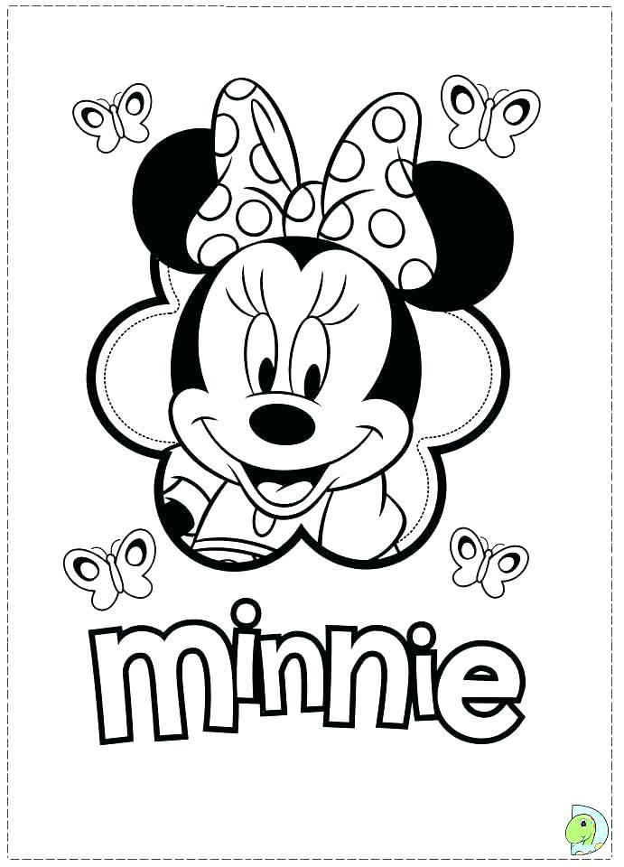 Free Printable Minnie Mouse Coloring Pages At GetColorings Free 