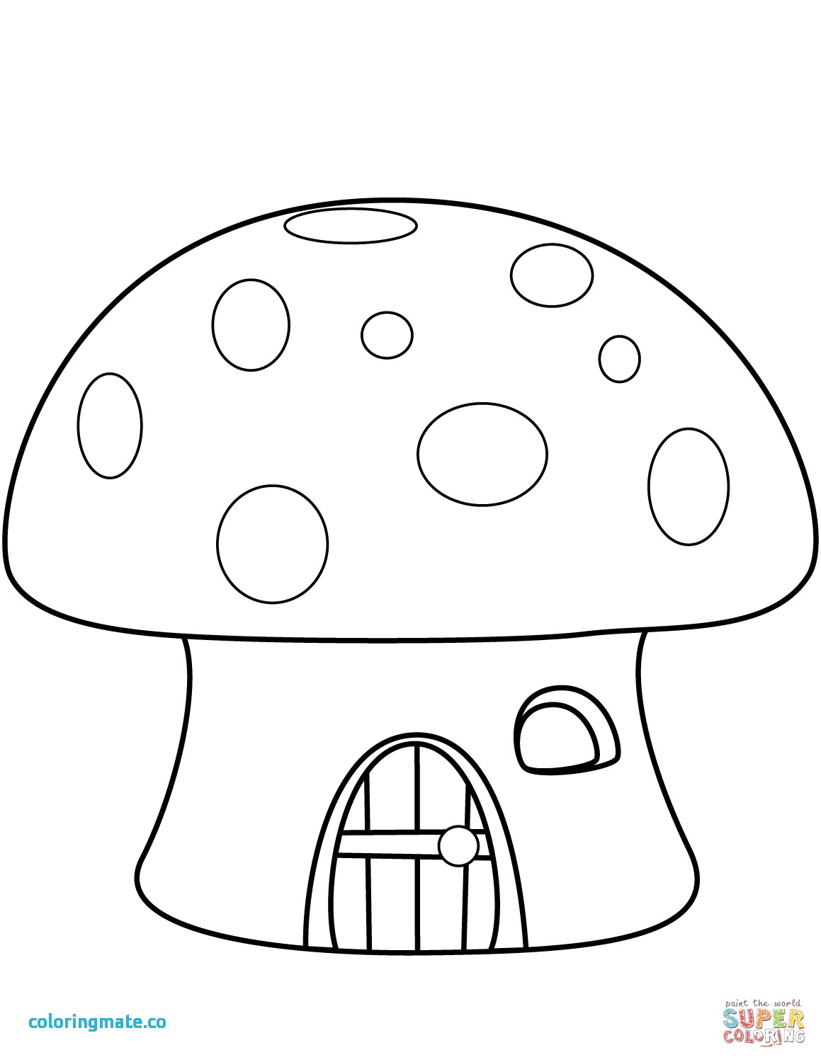 Free Printable Mushroom Coloring Pages At GetColorings Free 