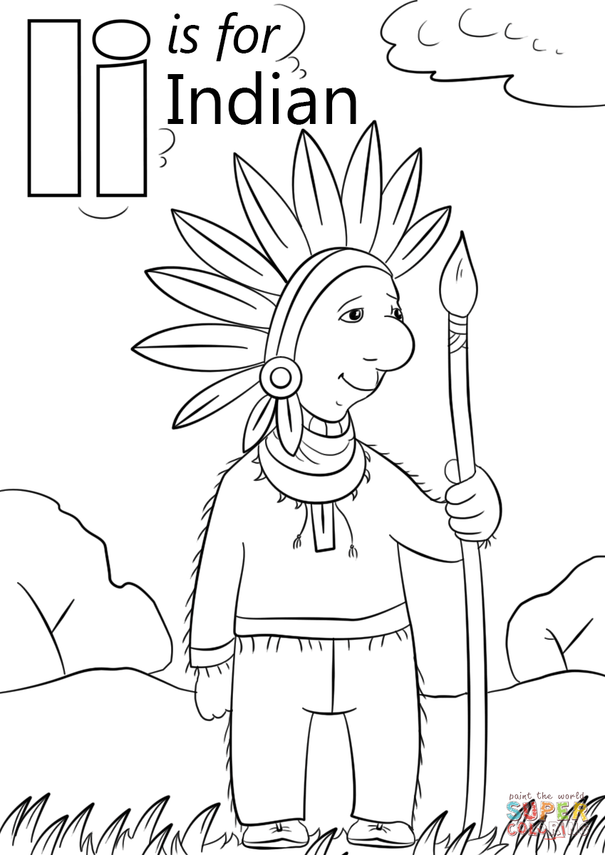 Free Printable Native American Coloring Pages at ...