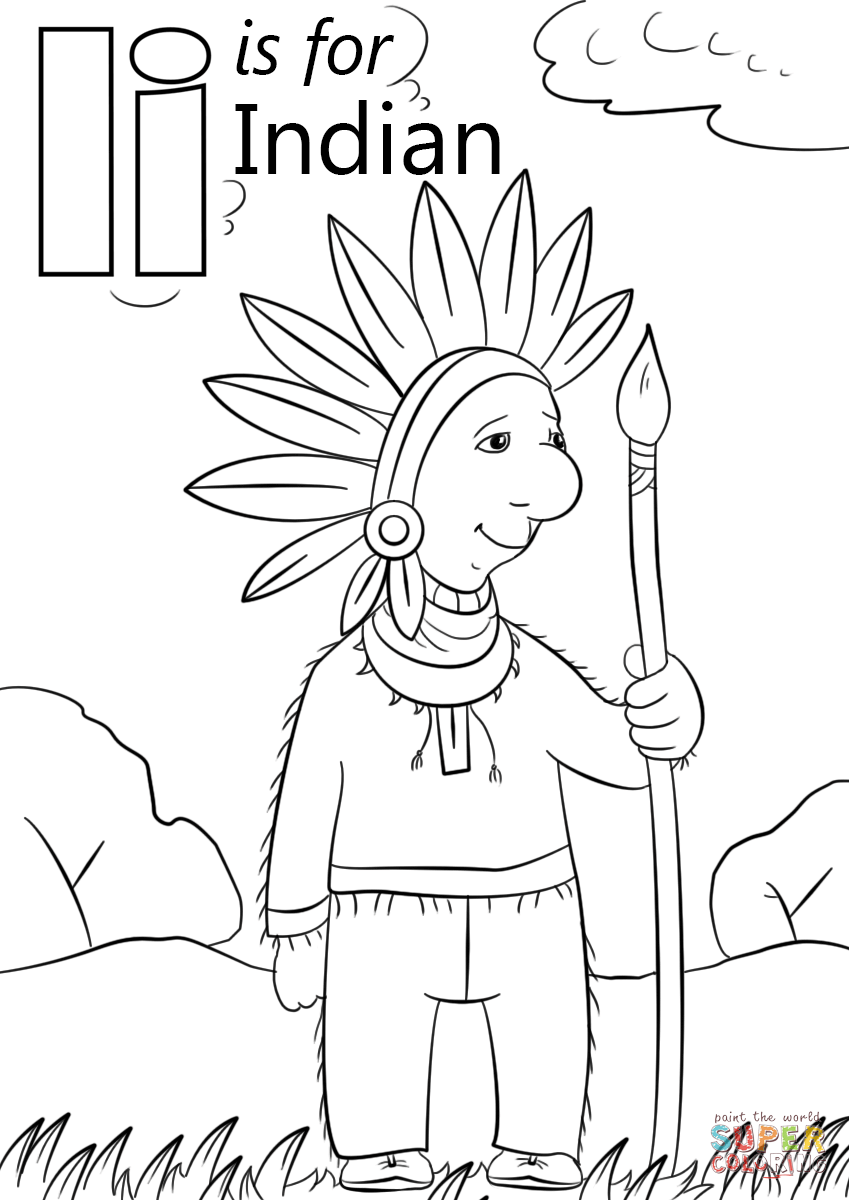 Free Printable Native American Coloring Pages at GetColorings.com