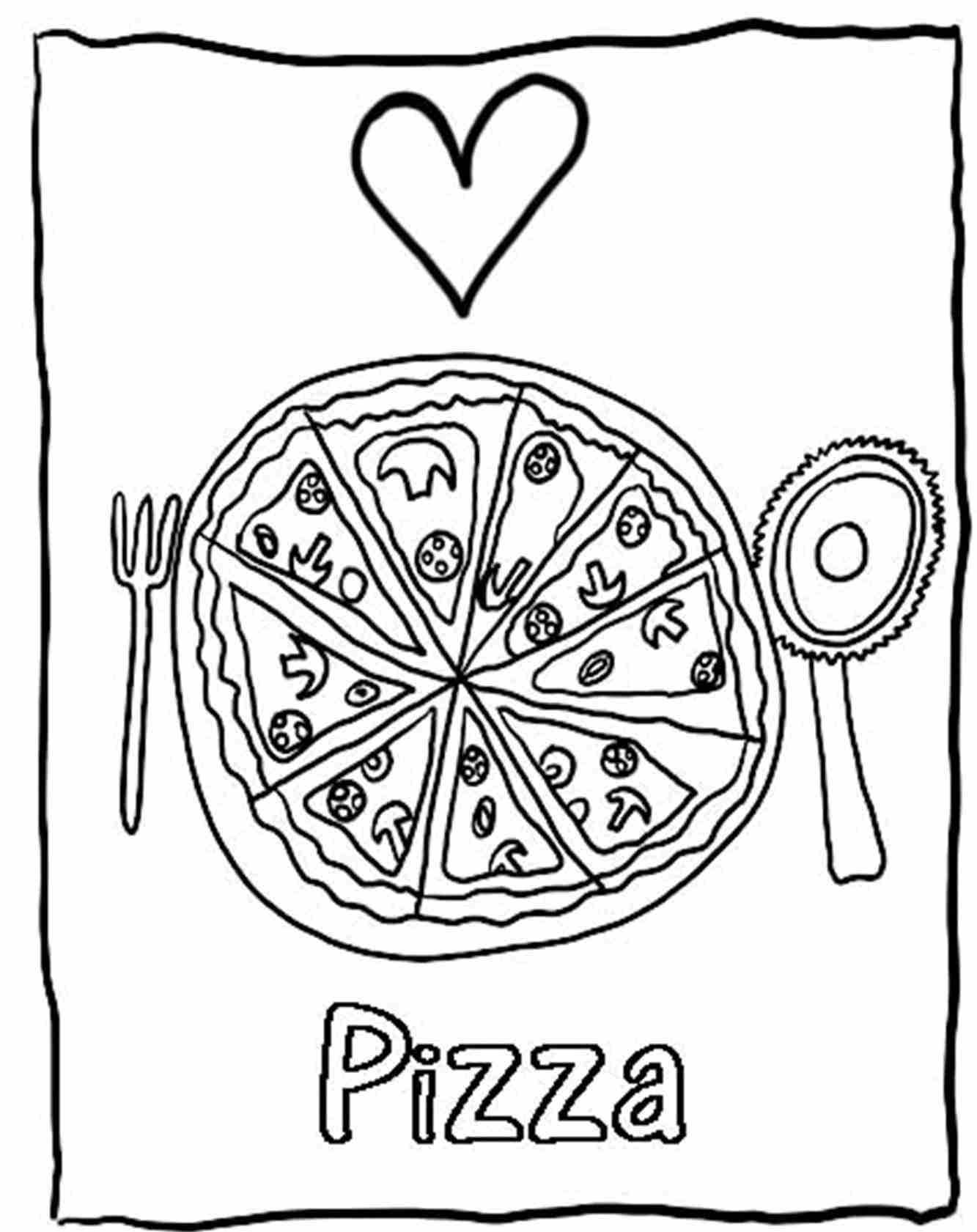 Free Printable Pizza Coloring Pages at GetColorings com Free
