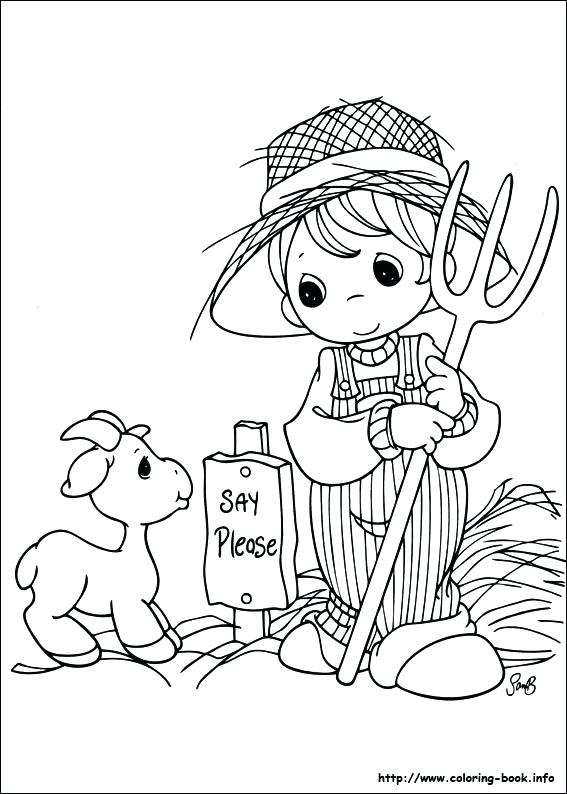 Free Printable Precious Moments Coloring Pages at GetColorings.com