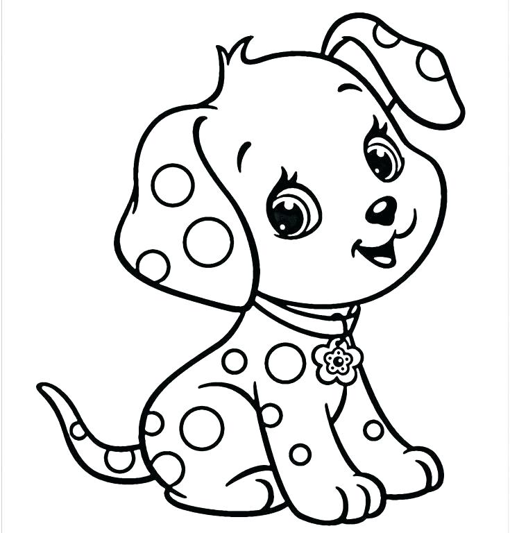 Free Printable Puppy Coloring Pages at
