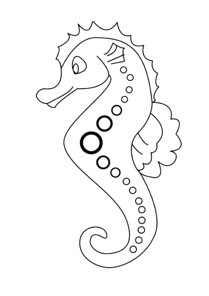 Free Printable Seahorse Coloring Pages at GetColorings.com | Free