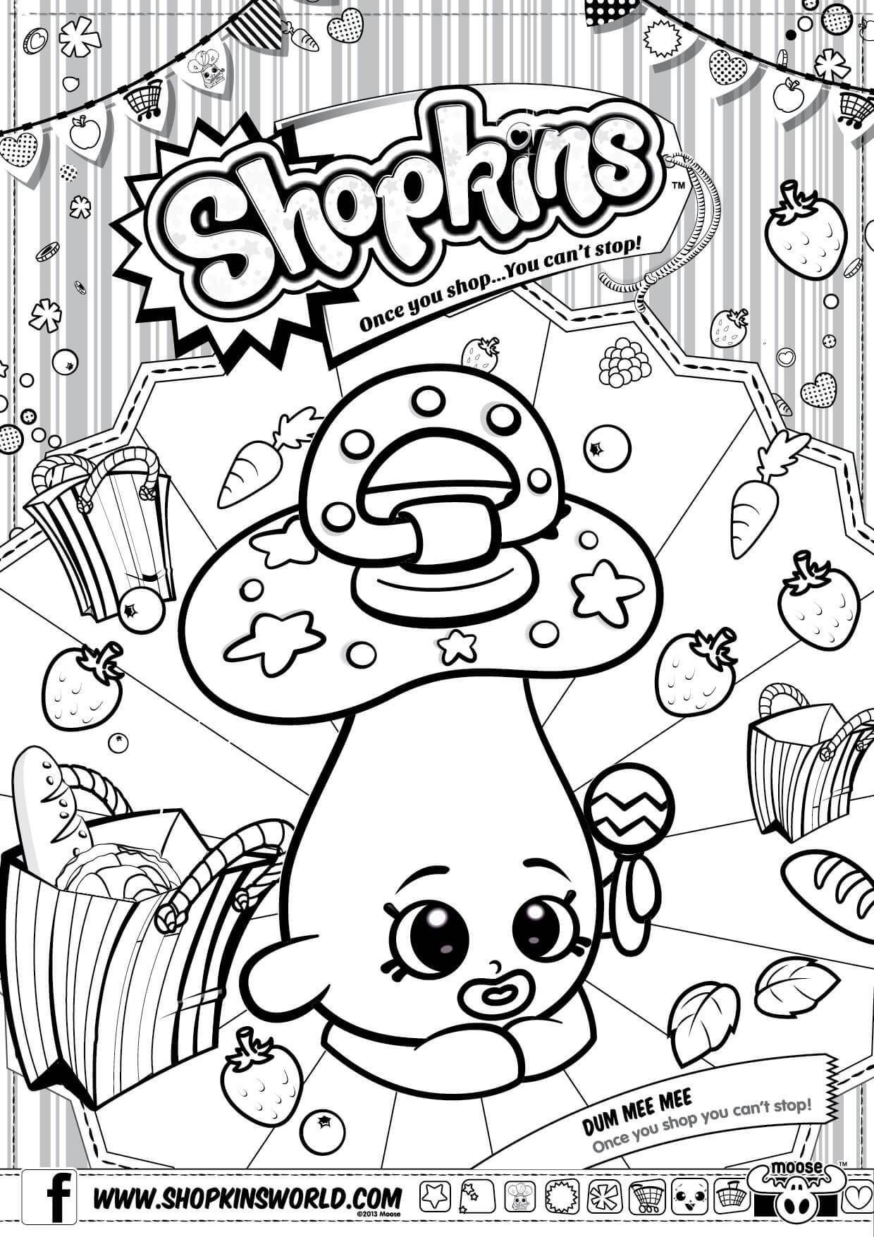 Free Printable Shopkins Coloring Pages at GetColorings.com ...