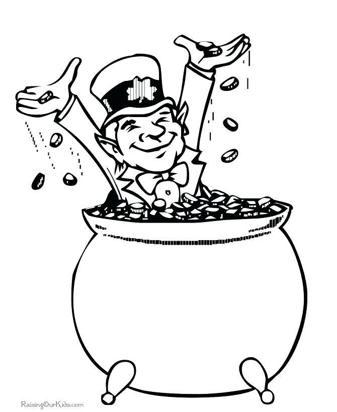 Free Printable St Patrick Day Coloring Pages at Free