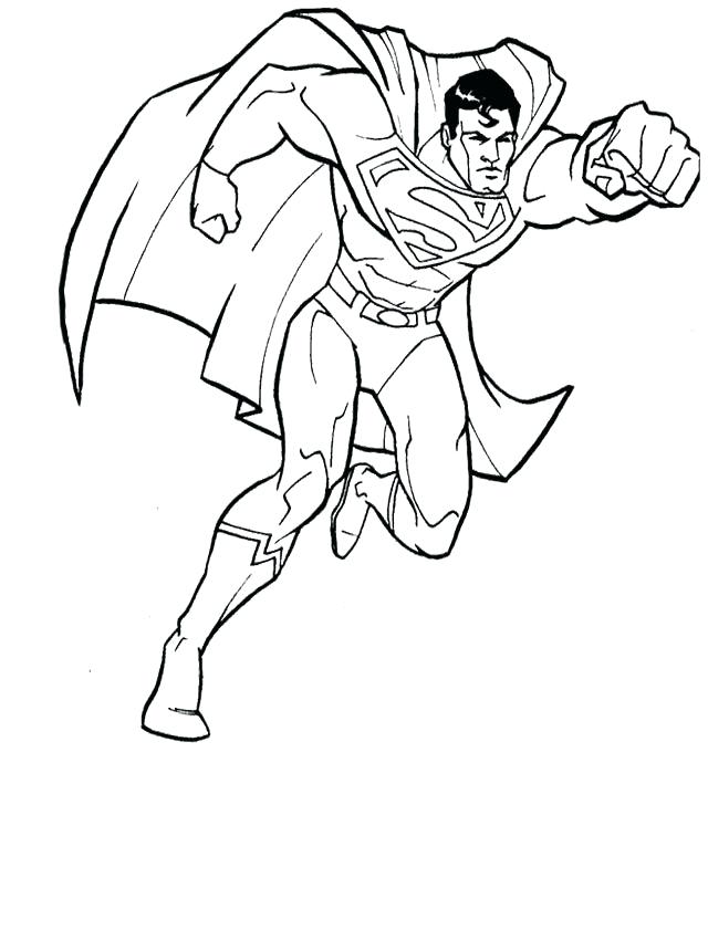 Free Printable Superman Coloring Pages At Getcolorings.com 