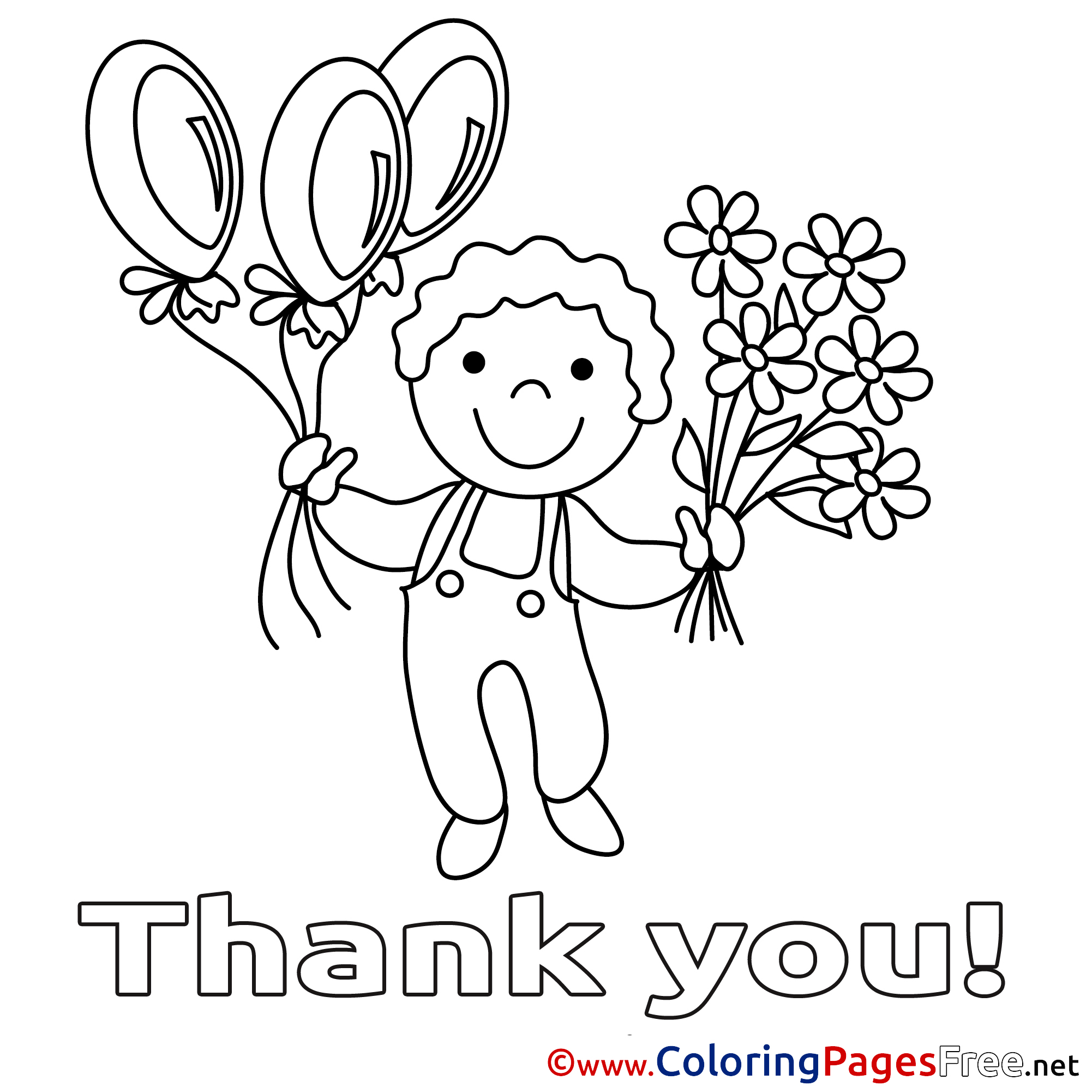 Free Printable Thank You Coloring Pages at GetColorings com Free