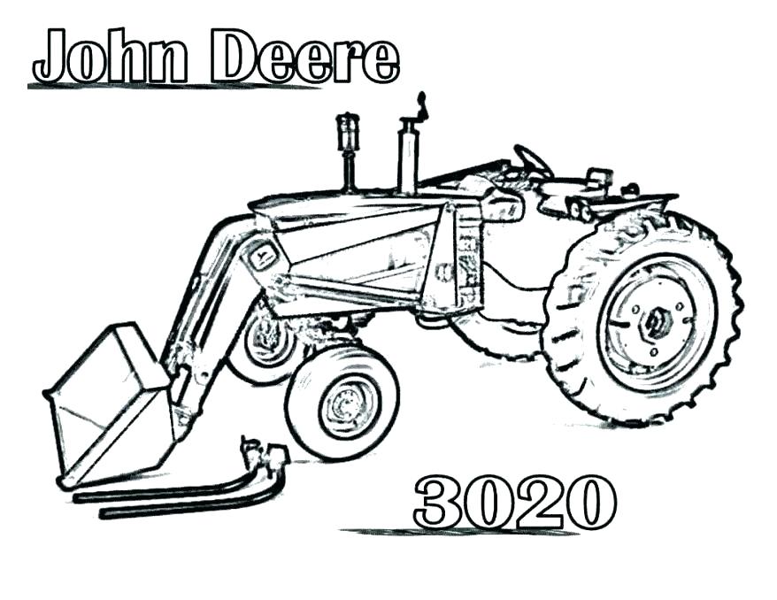 Free Printable Tractor Coloring Pages At GetColorings Free 