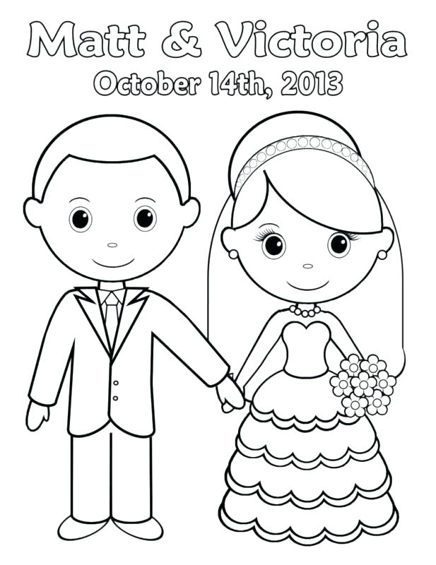 Free Printable Wedding Coloring Pages At GetColorings Free 