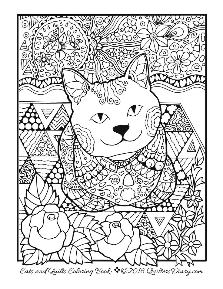 Quilt Block Coloring Pages at GetColorings.com | Free printable