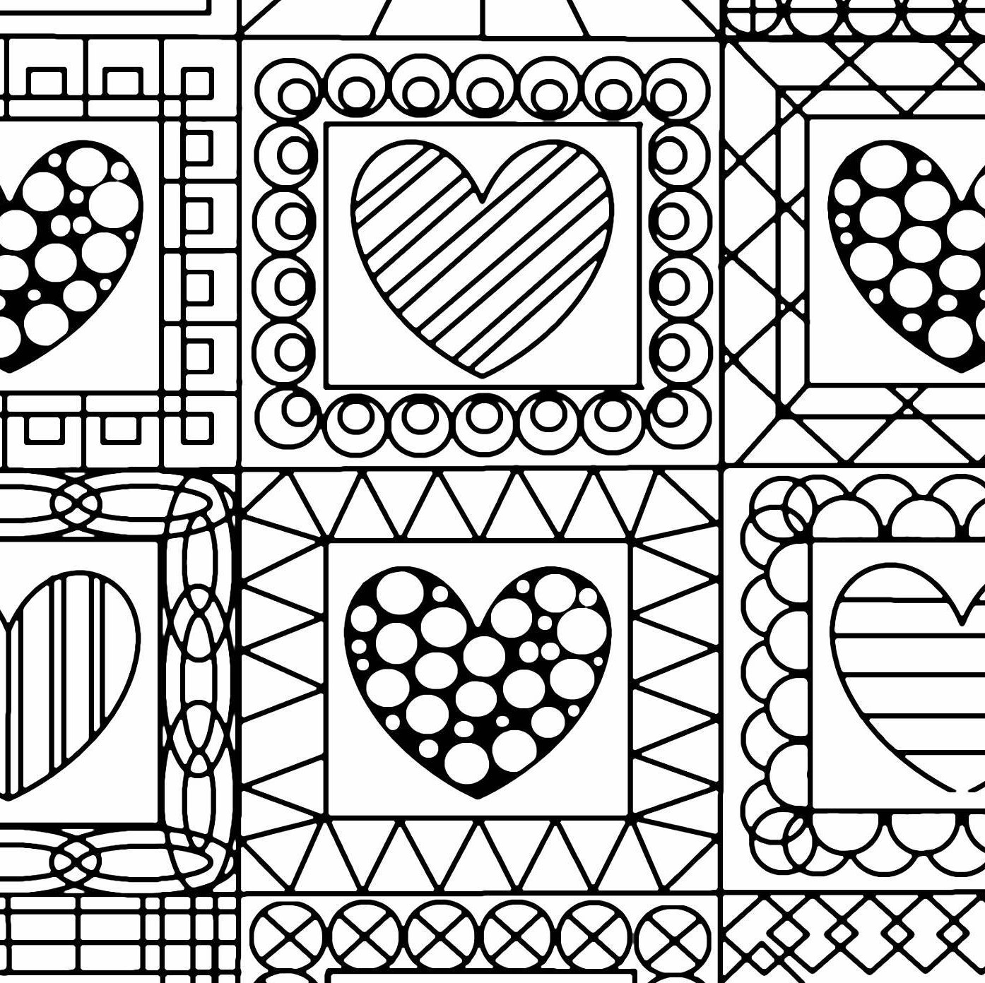 Free Quilt Coloring Pages at GetColorings.com   Free printable ...