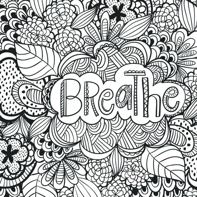 687x688 Free Printable Quote Coloring Pages For Adults Plus