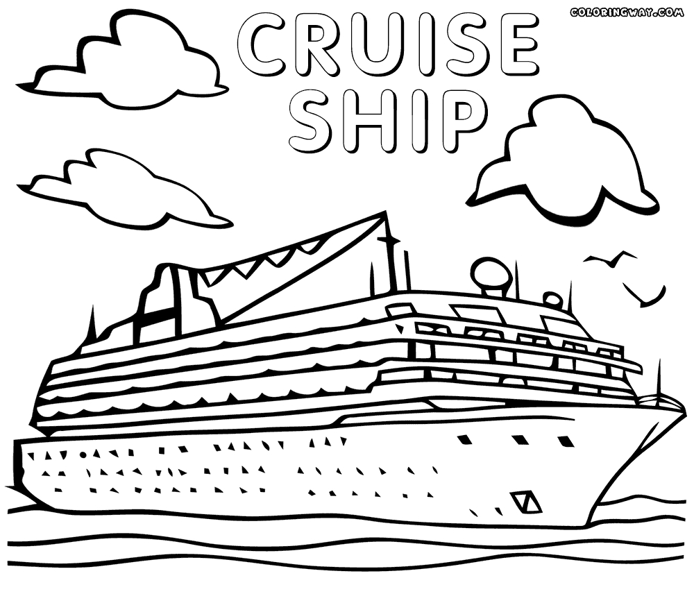 Free Ship Coloring Pages At GetColorings Free Printable Colorings 