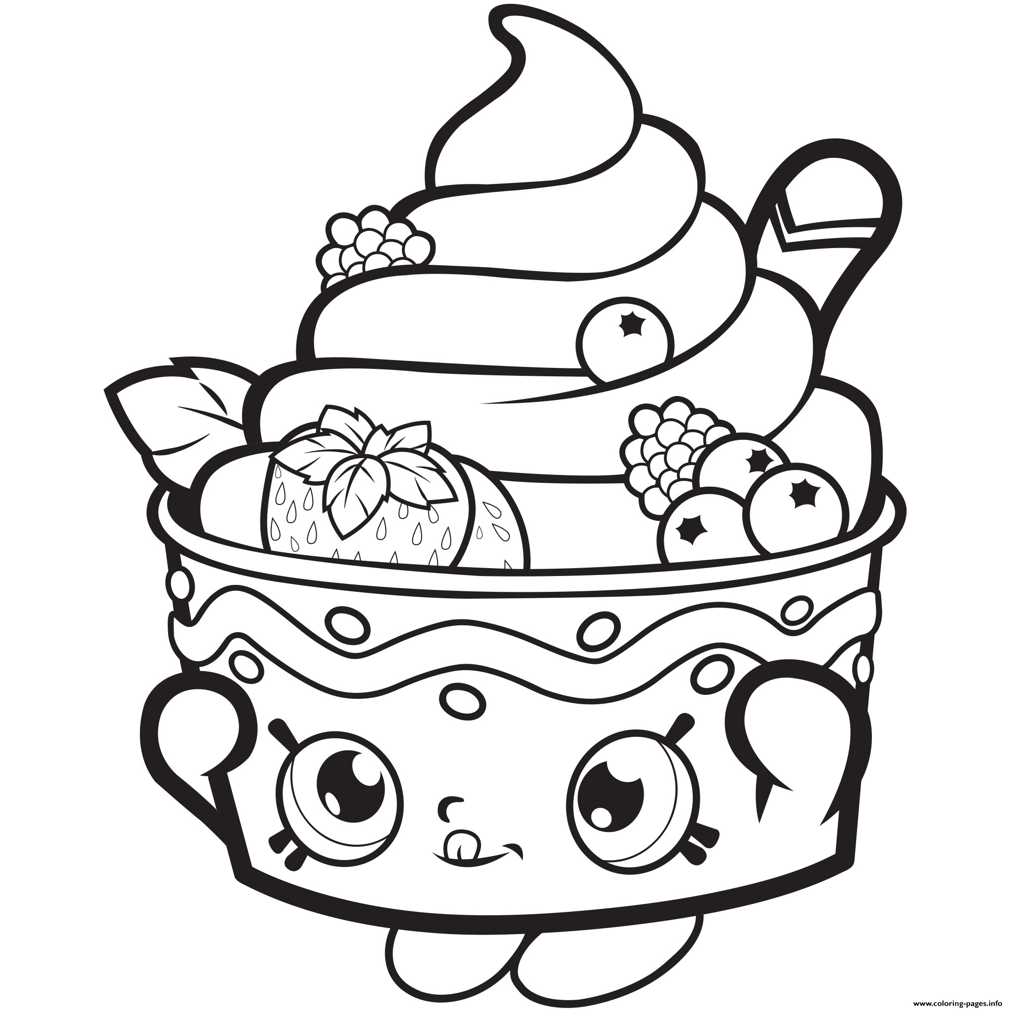 2048x2048 Shopkins Blank Coloring Pages Free Printable