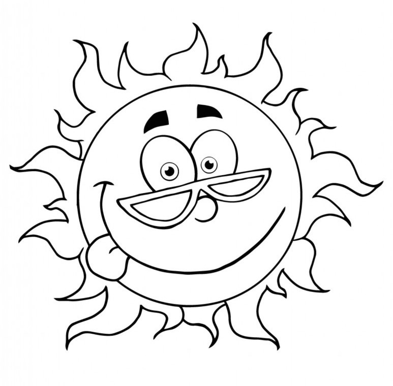 Free Coloring Printables Summer