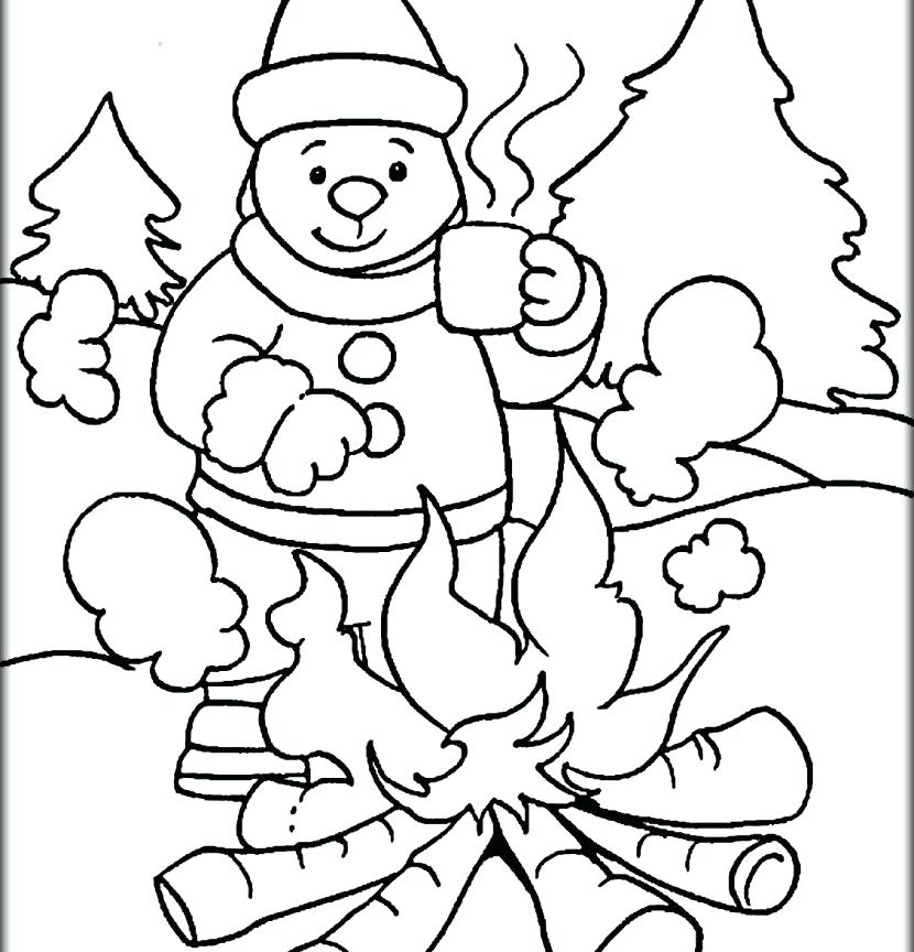 Free Winter Coloring Pages at GetColorings.com | Free printable ...
