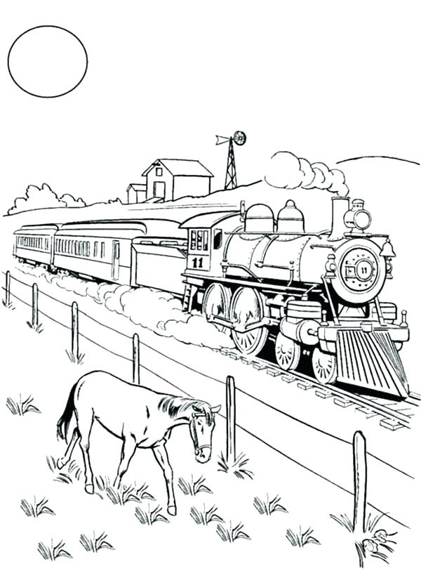Freight Train Coloring Pages at GetColorings.com | Free ...