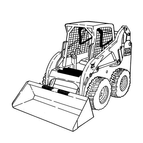 Front End Loader Coloring Page at GetColorings.com | Free printable