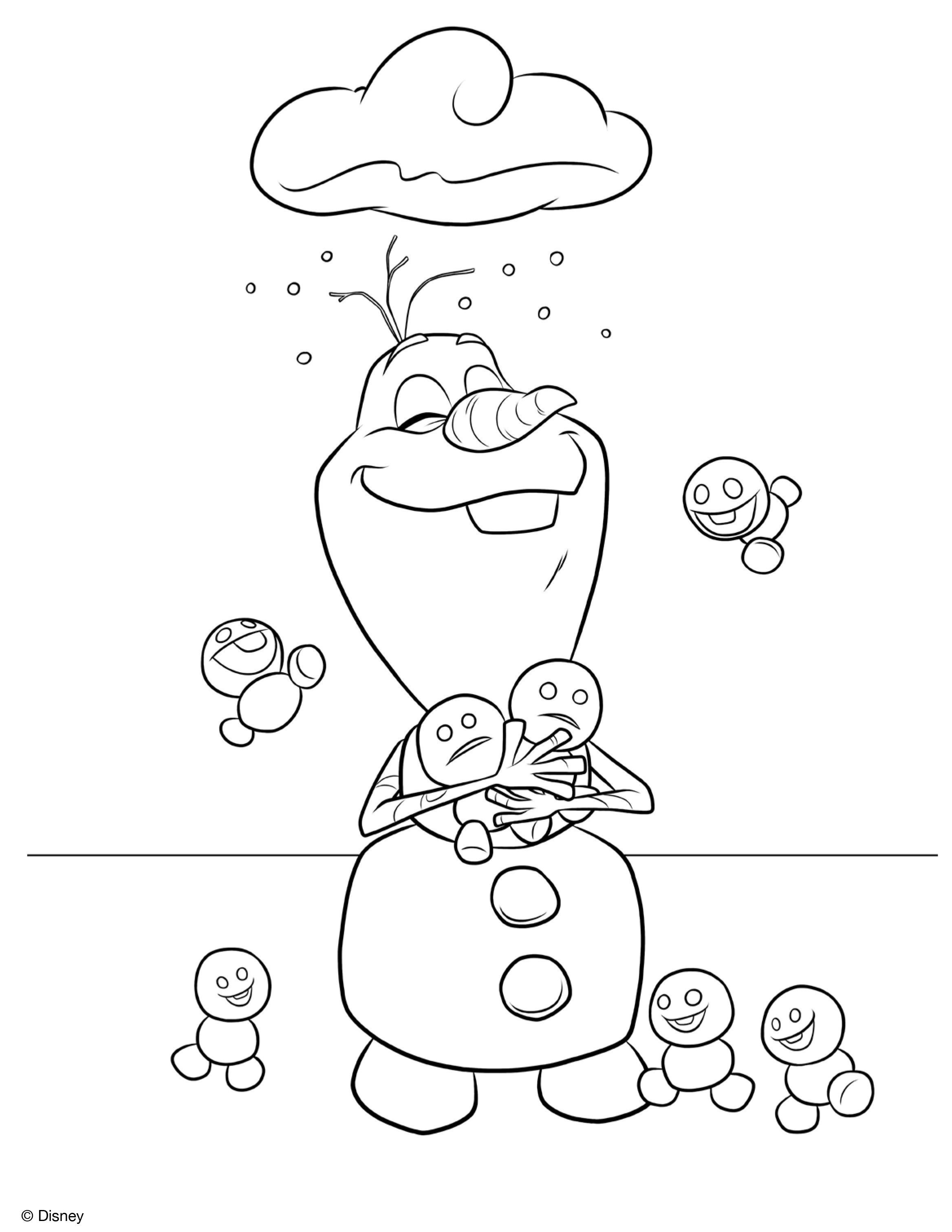 Frozen Cartoon Coloring Pages At GetColorings Free Printable 