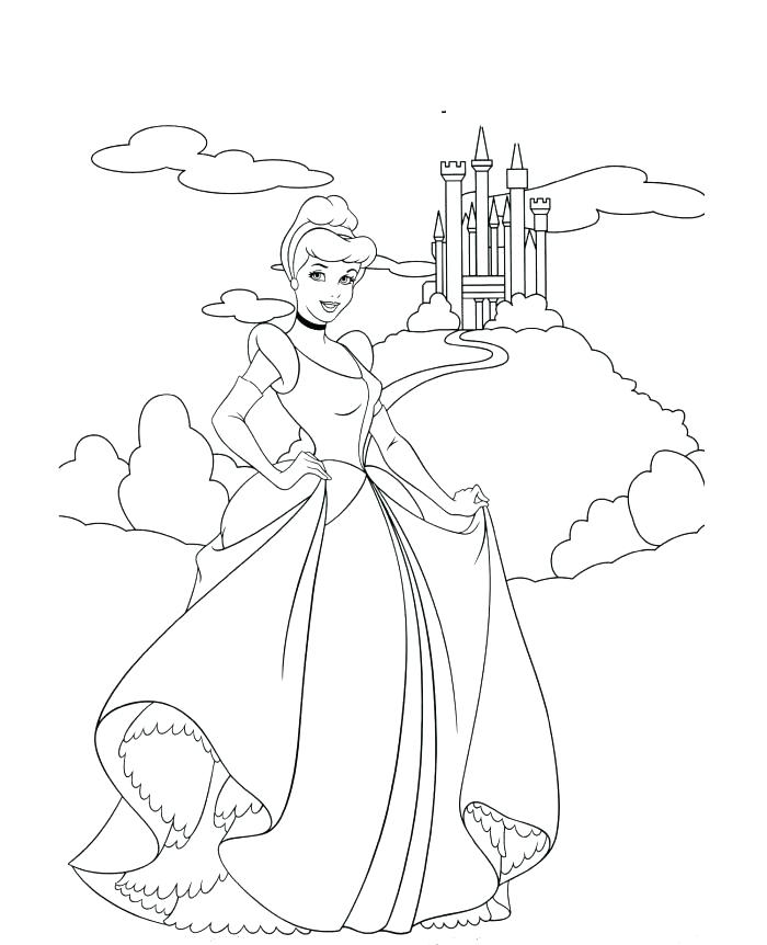Frozen Castle Coloring Page at GetColorings.com | Free ...