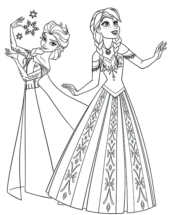 Frozen Coloring Pages Elsa Ice Castle At Free Printable Colorings Pages To 