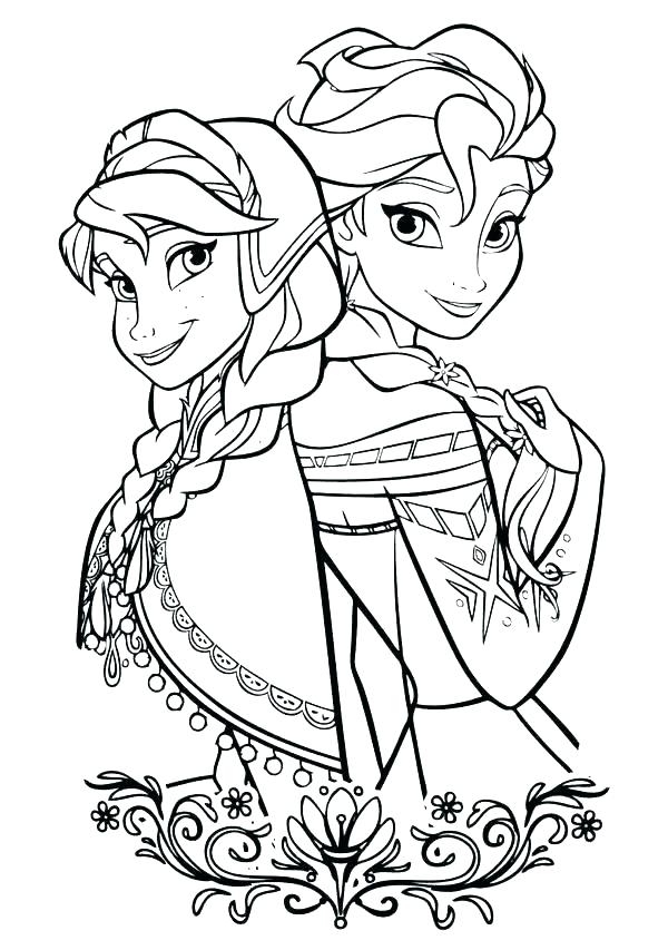 Frozen Coloring Pages Elsa Ice Castle at Free