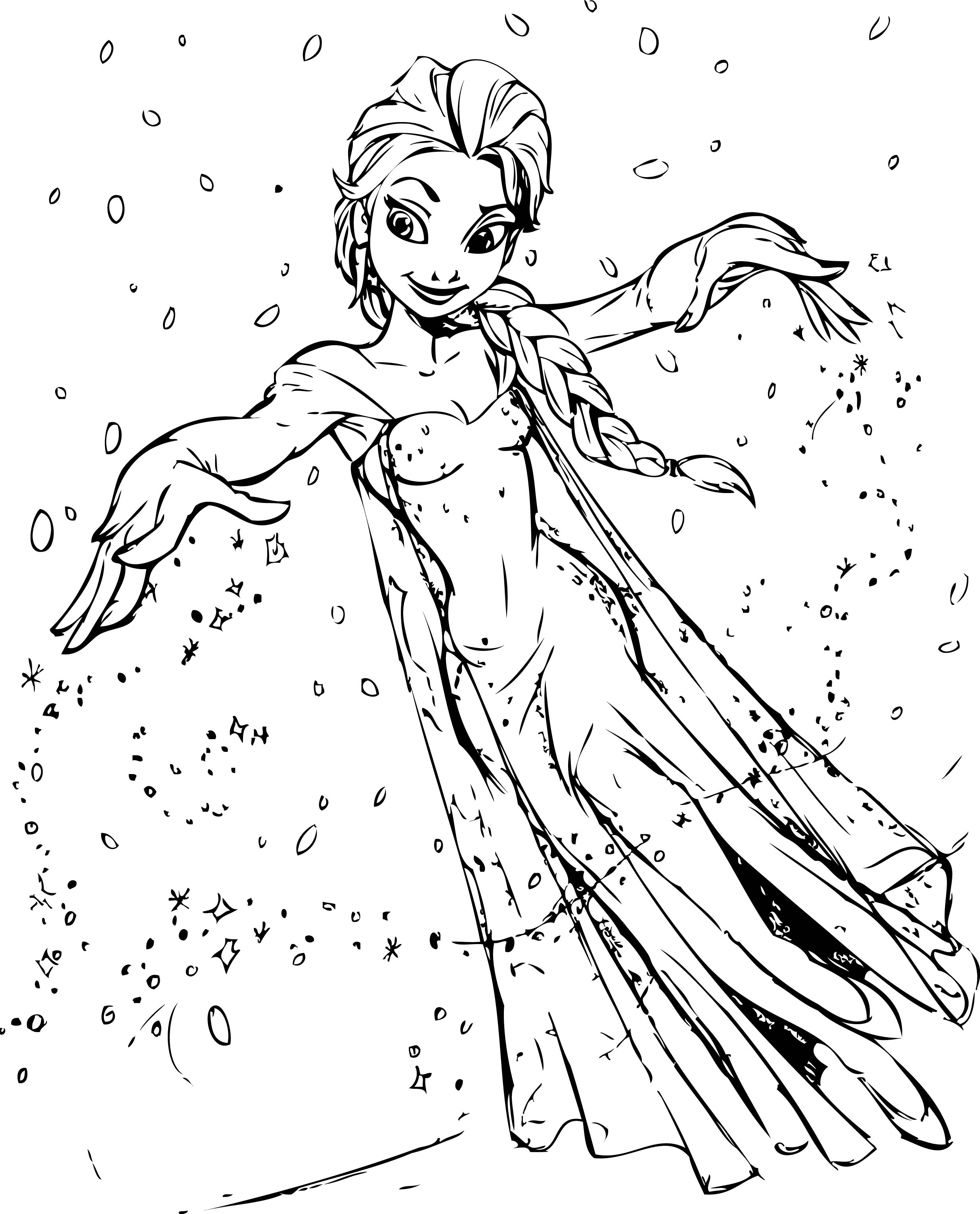 Frozen Elsa And Anna Coloring Pages at GetColorings com Free