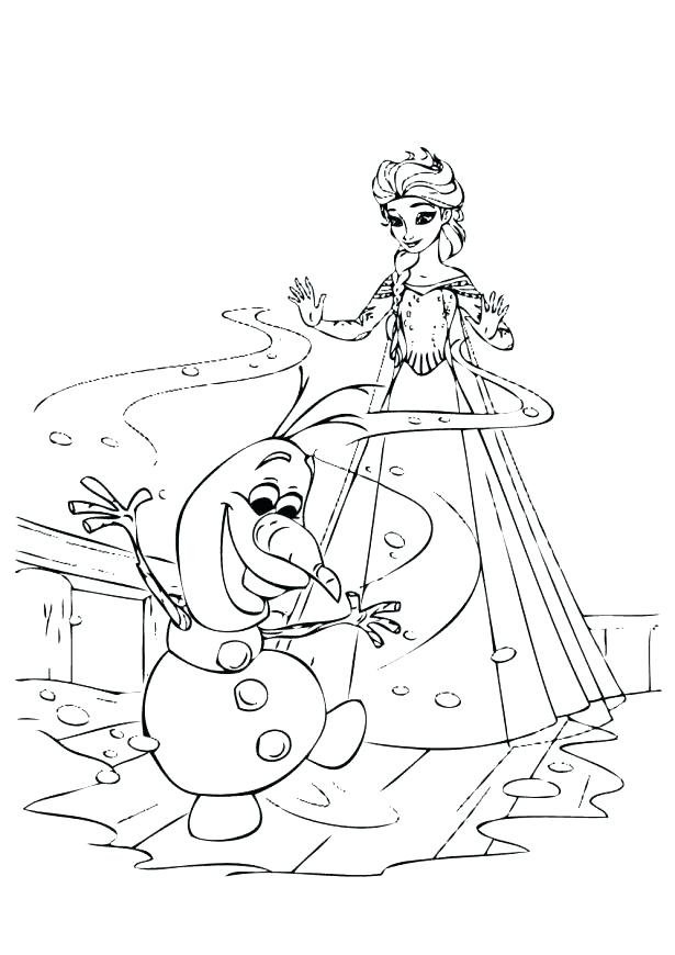 Frozen Fever Coloring Pages at GetColorings.com | Free ...